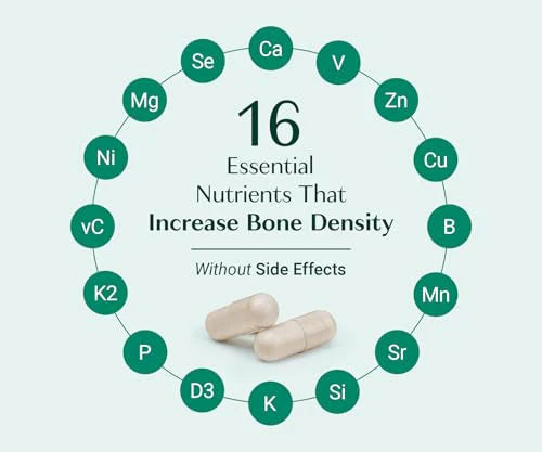 AlgaeCal Plus Organic Red Algae Calcium Supplement – Plant-Based Calcium with Vitamin K2 (MK-7), Vitamin D3 & Magnesium – Bone Density & Osteoporosis Support