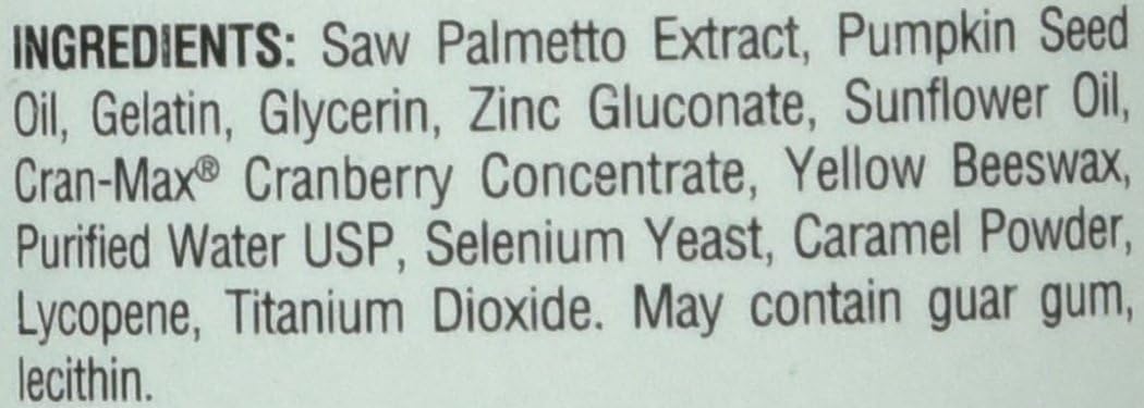 TRUNATURE, Prostate Health Complex Supplement – 250 Softgels Support Formula
