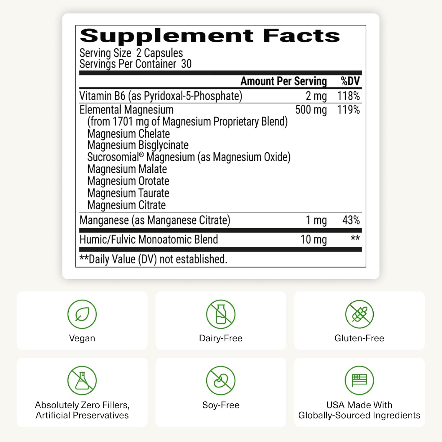 BIOptimizers Magnesium Breakthrough – 7 Forms of Magnesium Supplement for Sleep & Cognitive Support