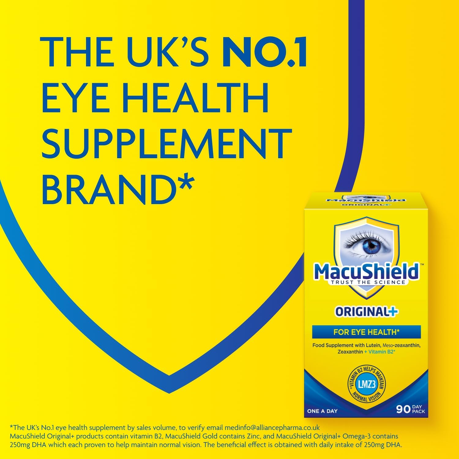 MacuShield Original + For Eye Health 90 Capsules
