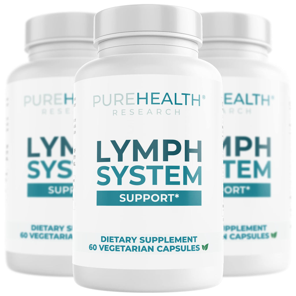PUREHEALTH RESEARCH Lymph System Support Supplement