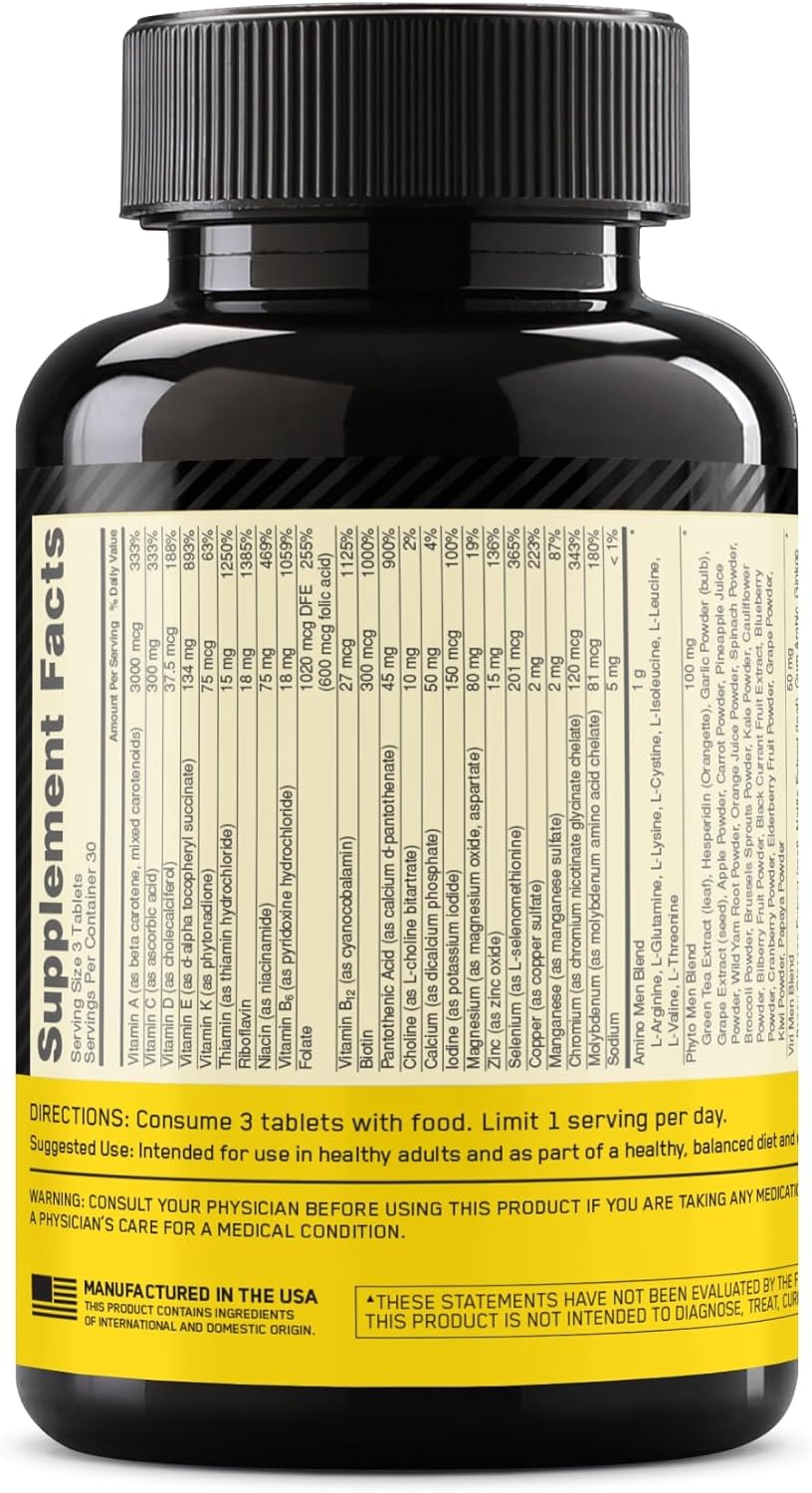 Optimum Nutrition Opti-Men Multivitamin Tablets