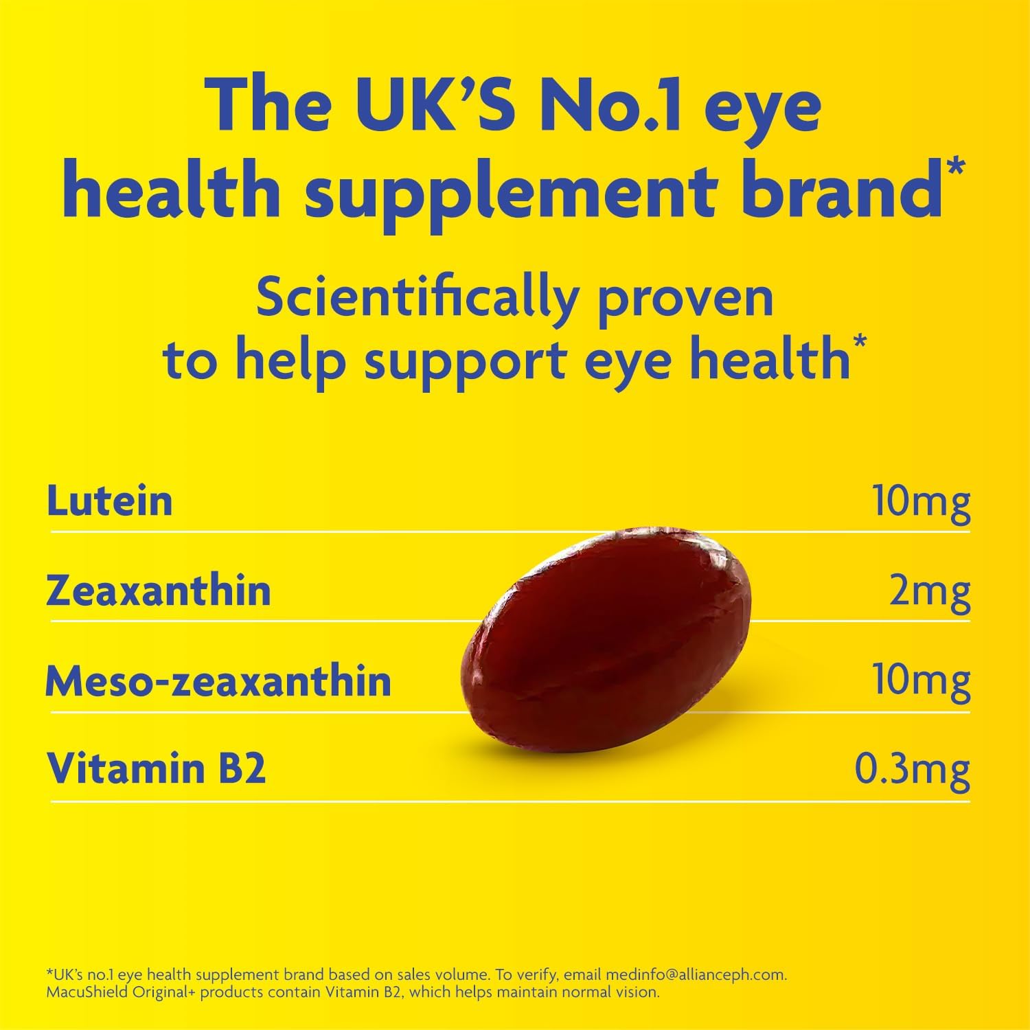 MacuShield Original + For Eye Health 90 Capsules