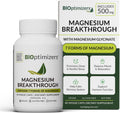 BIOptimizers Magnesium Breakthrough – 7 Forms of Magnesium Supplement for Sleep & Cognitive Support