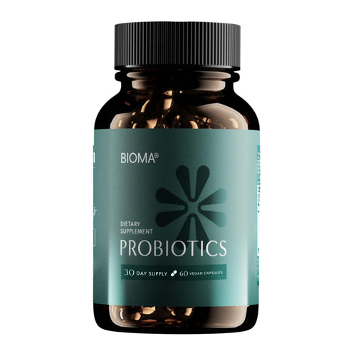 BIOMA Probiotics - Digestive Health Probiotic supplement on a white background